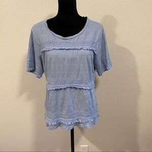 Dip Blue Lilac Tee Tassel Layers Large